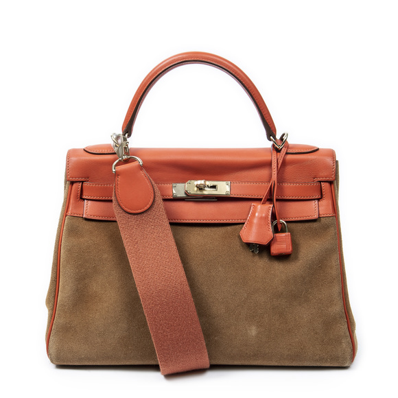 Hermes Bicolor Kelly Amazonia 32 - Picture 1 of 10